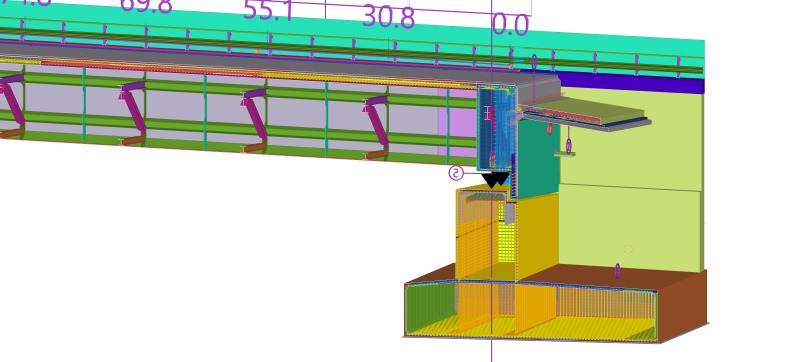 Slabs Walls Steel Girders Connections